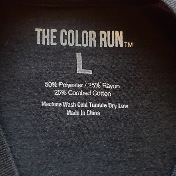 The Color Run Graphic Tee – Size L - Picture 6 of 8
